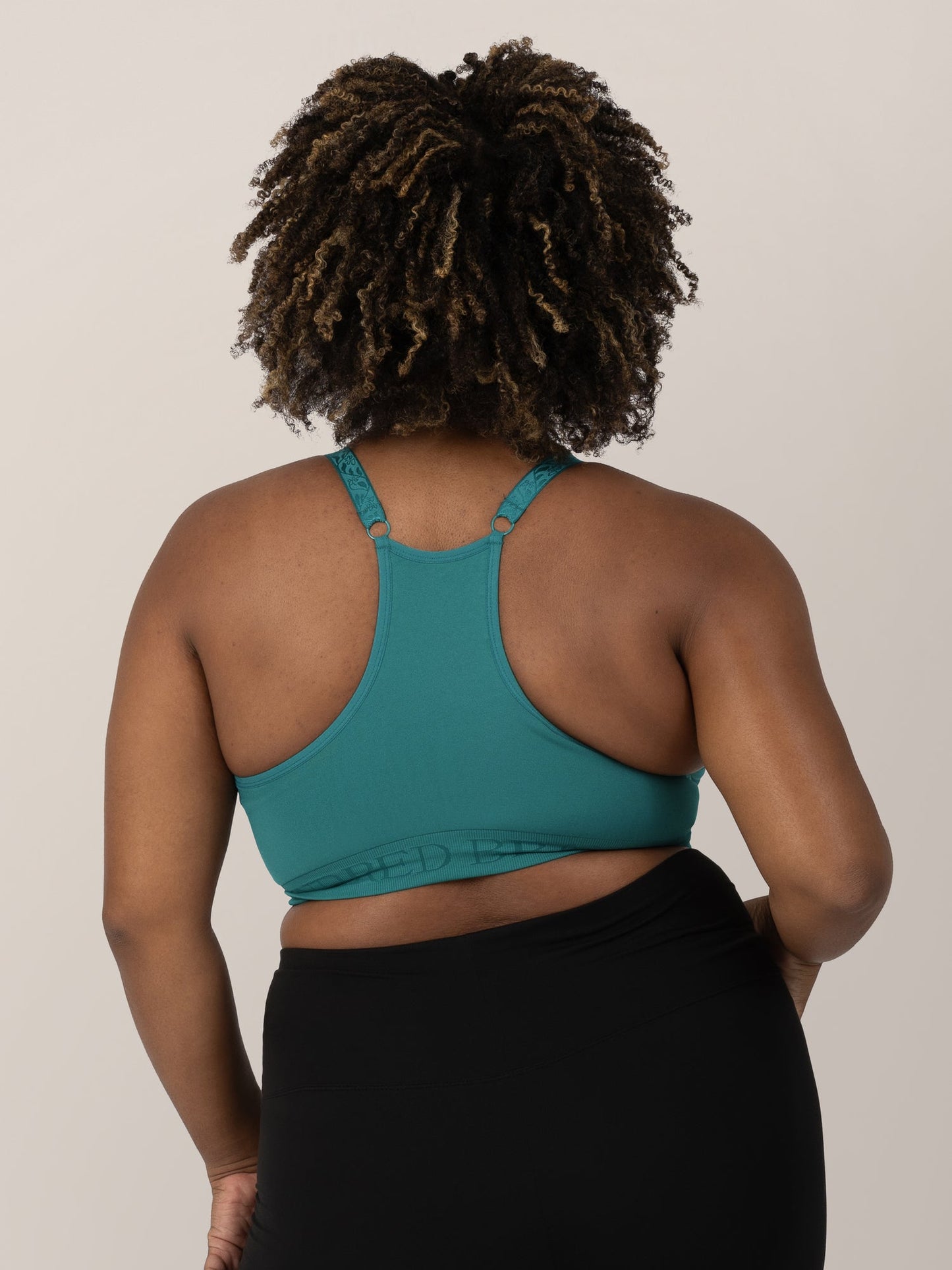 Kindred Bravely Pumping & Nursing Sports Bra in Teal