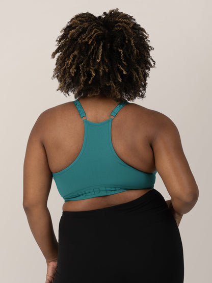 Kindred Bravely Pumping & Nursing Sports Bra in Teal