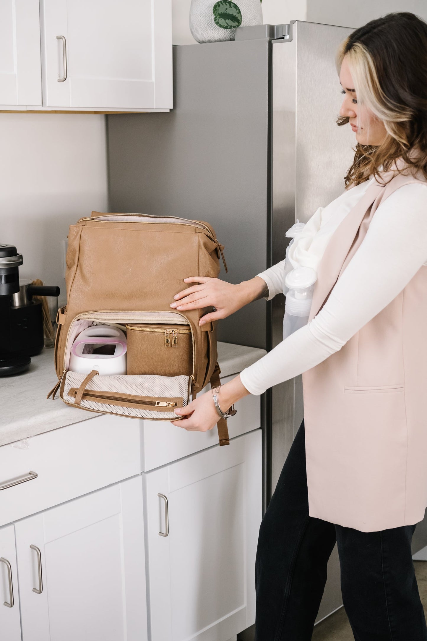 Radley Breast Pump Backpack - Toffee