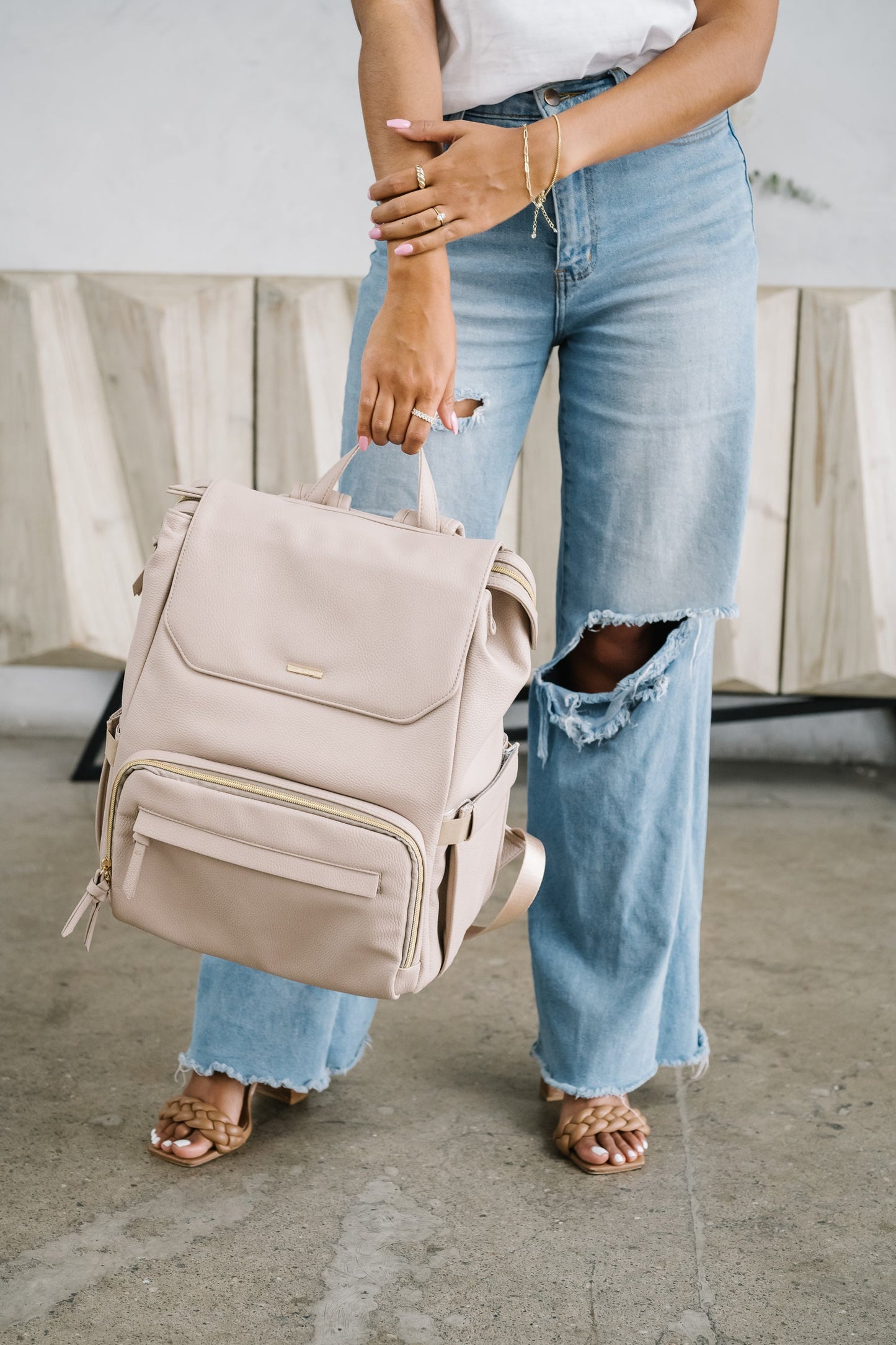 Radley Breast Pump Backpack - Stone