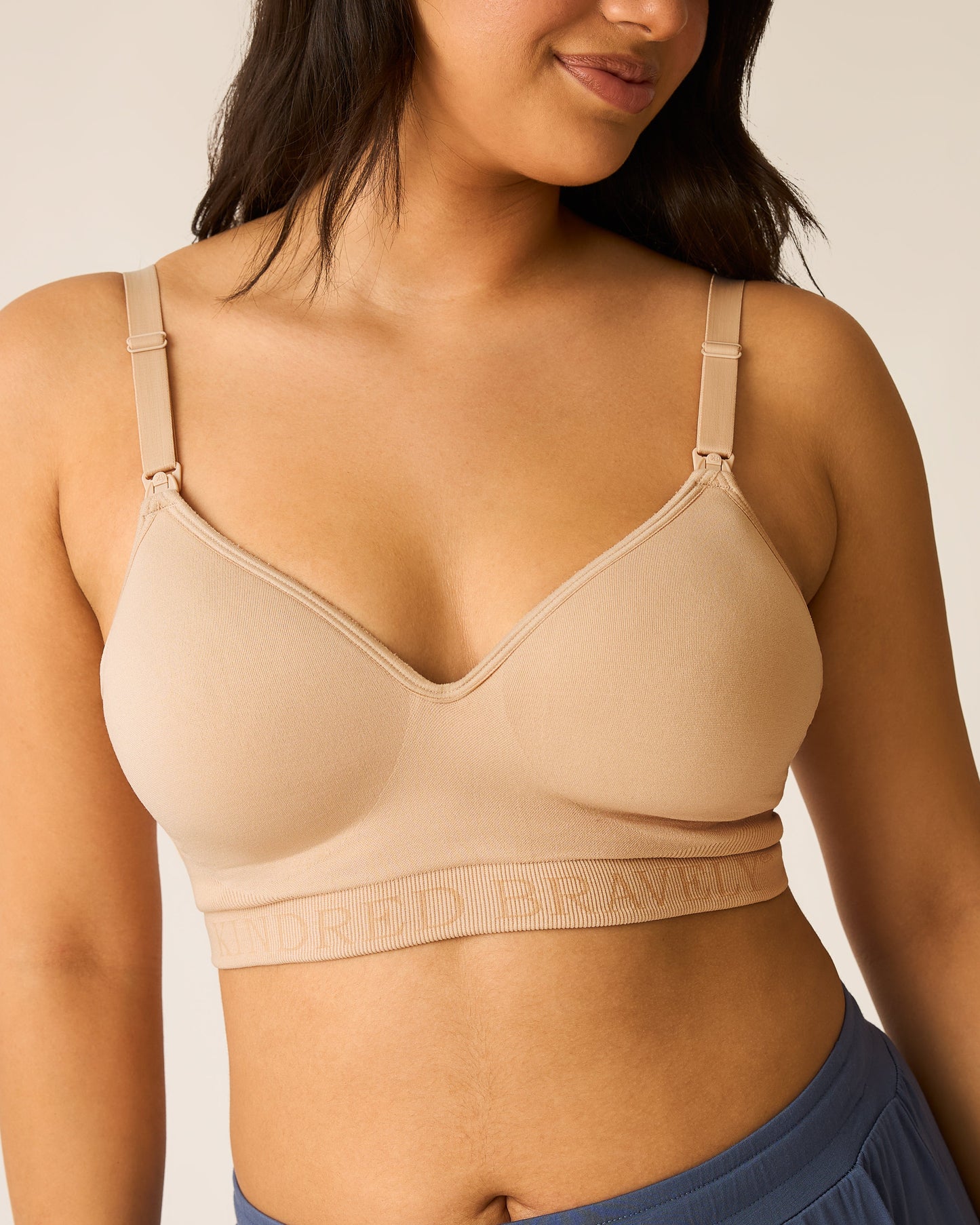 Kindred Bravely Contour Pumping & Nursing Bra in Beige