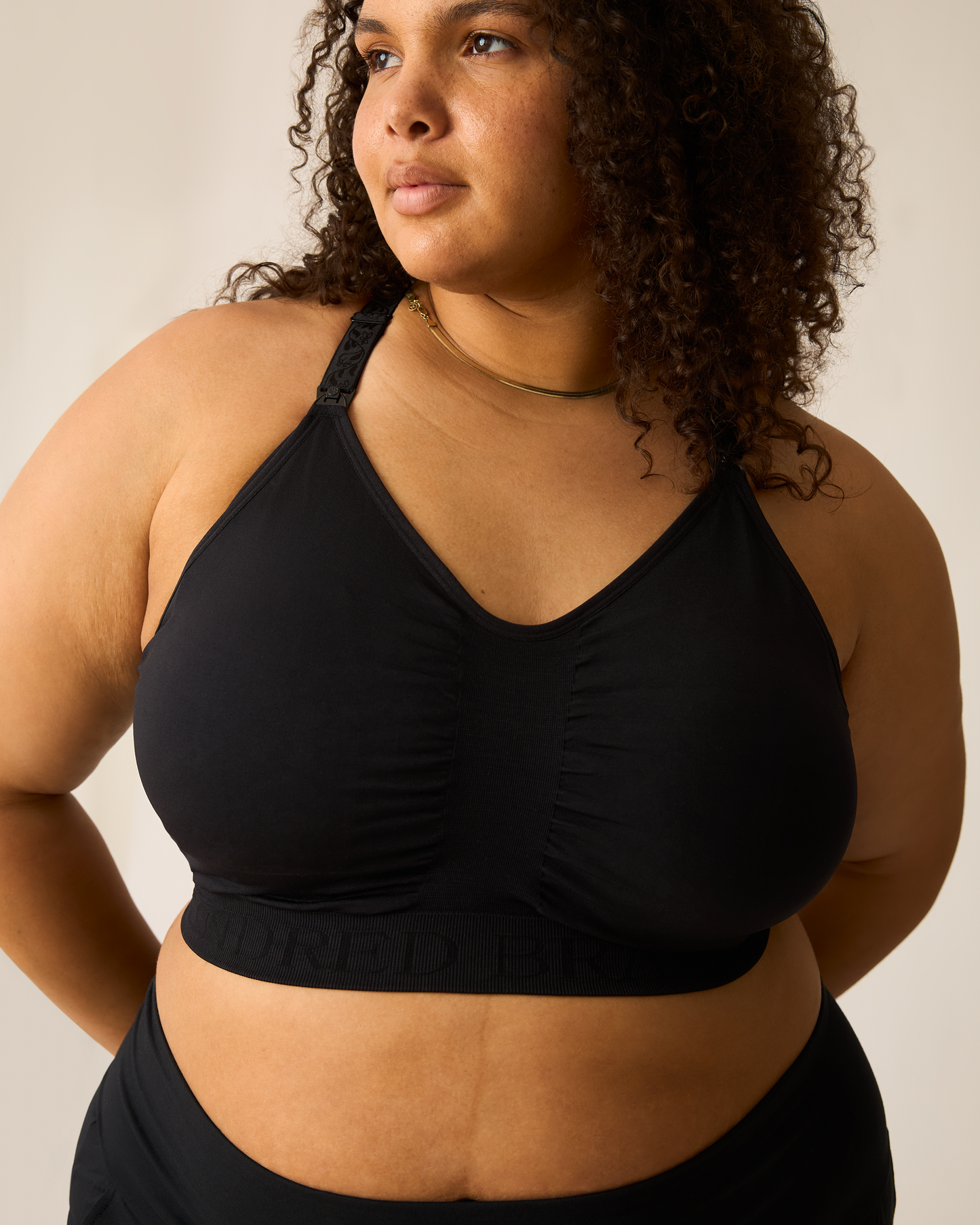Kindred Bravely Nursing Sports Bra in Black